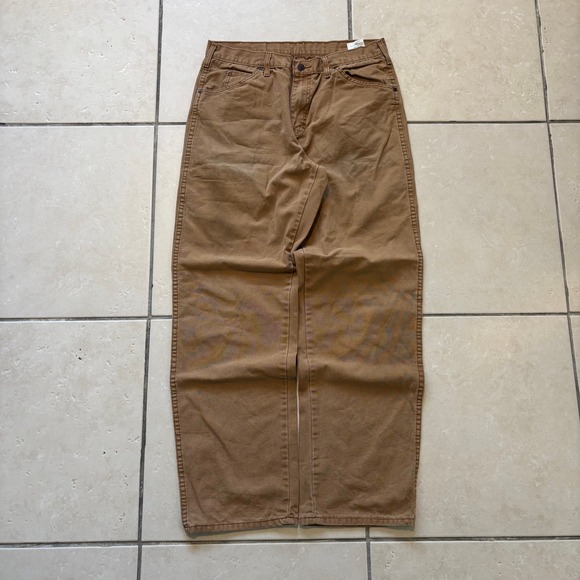 Dickies Other - Dickies Mens Brown Duck Canvas Carpenter Pants 32x32 Workwear Trousers
